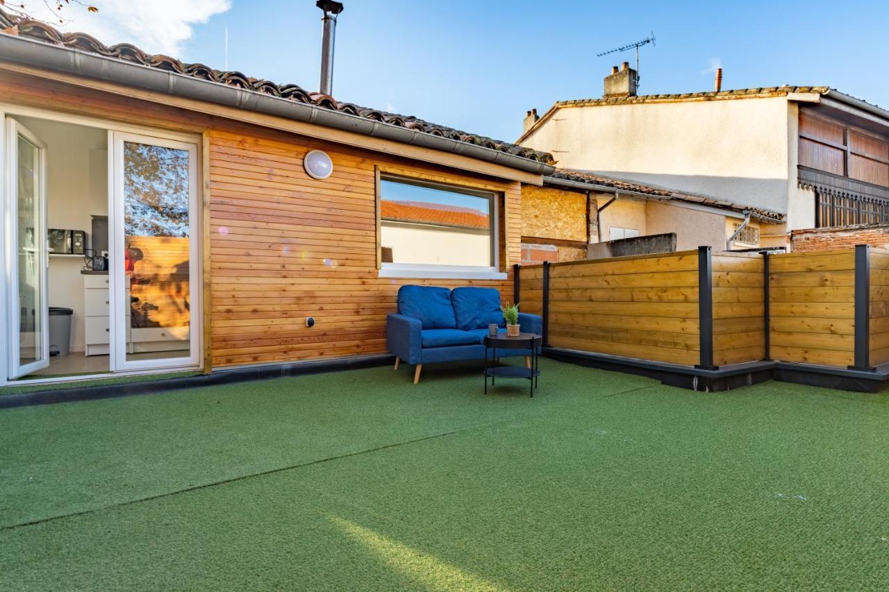 Le Toit Terrasse Proche Commodites Parking Facile *